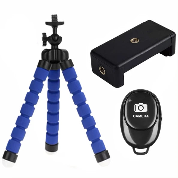 "Flexible Phone Tripod - Octopus Style for TikTok & Instagram"