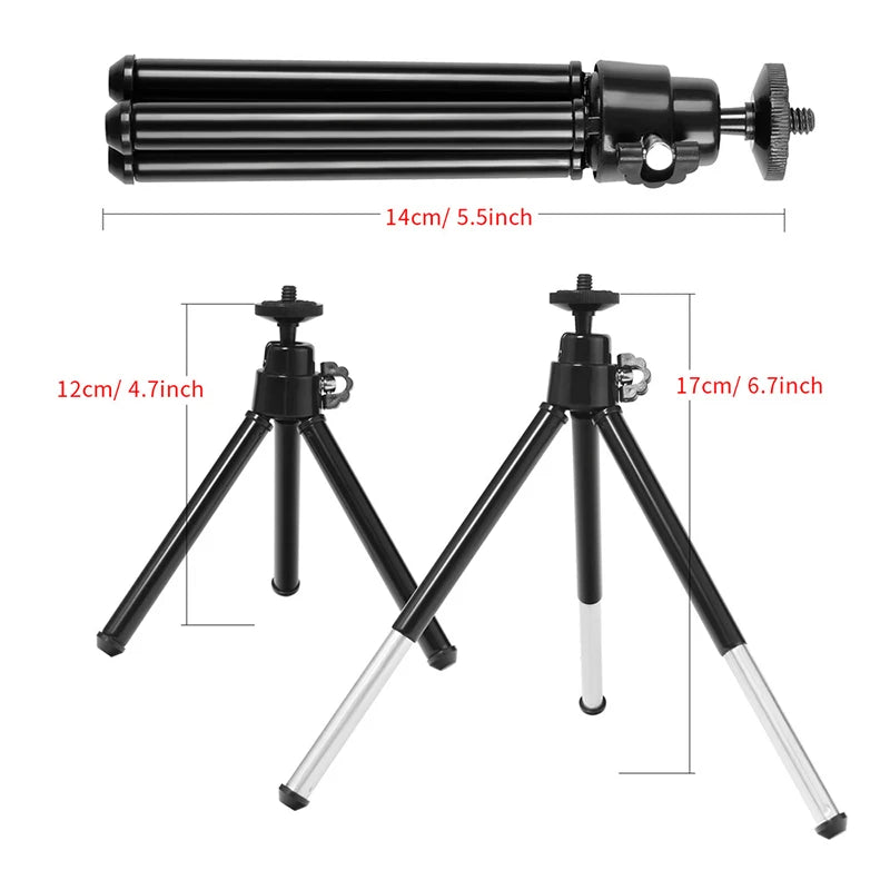 "6-Inch LED Ring Light with Tripod - Perfect for TikTok & Instagram"