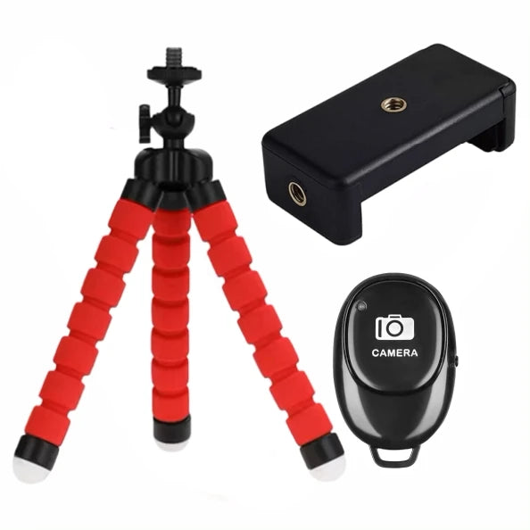 "Flexible Phone Tripod - Octopus Style for TikTok & Instagram"