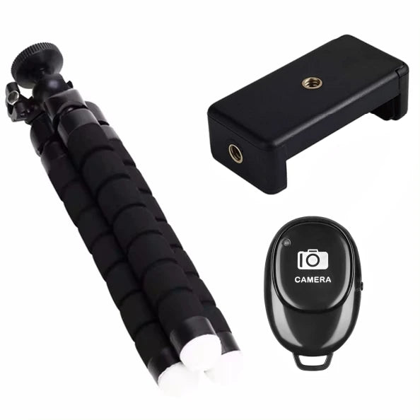 "Flexible Phone Tripod - Octopus Style for TikTok & Instagram"