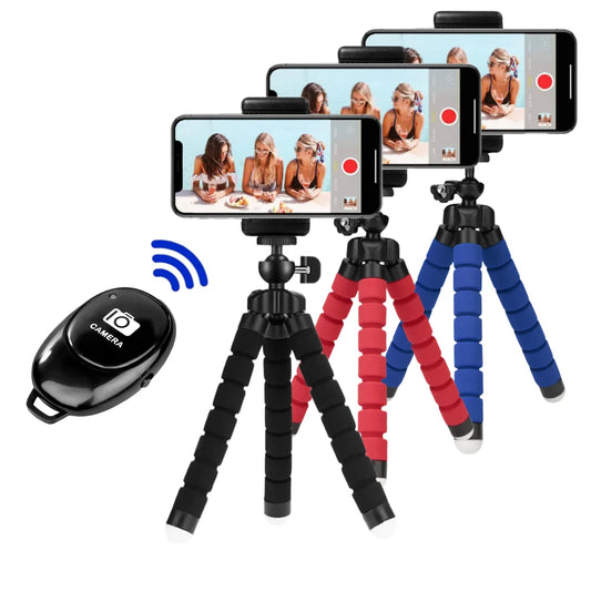 "Flexible Phone Tripod - Octopus Style for TikTok & Instagram"