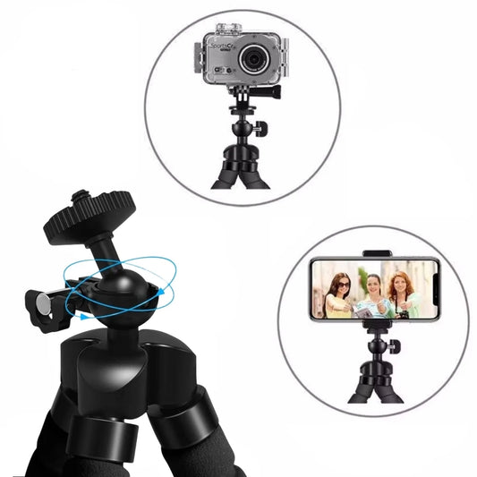 "Flexible Phone Tripod - Octopus Style for TikTok & Instagram"